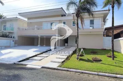 Casa em condomínio fechado com 7 quartos à venda na kensei tamayose (av. 01), --, jardim acapulco, guarujá por r$ 5.500.000
