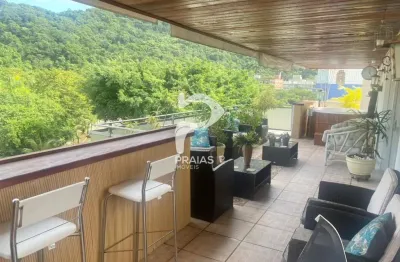 Cobertura com 4 quartos à venda na rua marivaldo fernandes, --, enseada, guarujá por r$ 450.000
