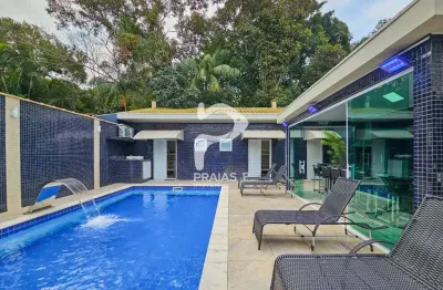 Casa em condomínio fechado com 5 quartos à venda na alameda jupia, --, riviera, bertioga por r$ 4.900.000