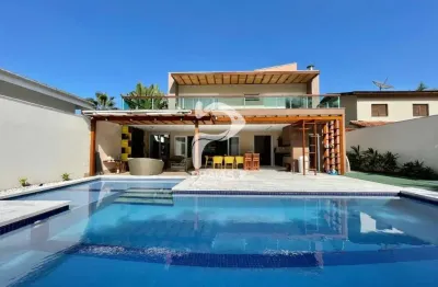 Casa em condomínio fechado com 5 quartos à venda na Passeio das Garaunas, --, Riviera, Bertioga por R$ 4.500.000