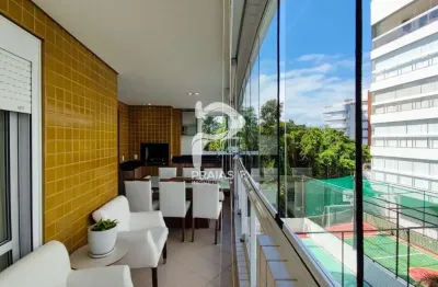 Apartamento com 3 quartos à venda na alameda do monjoleiro, --, riviera, bertioga por r$ 2.450.000
