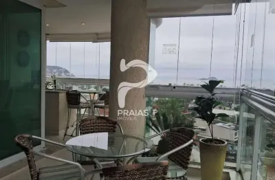 Apartamento com 3 quartos à venda na rua francisco rebolo, --, enseada, guarujá por r$ 960.000