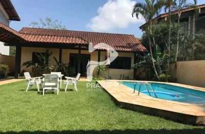Casa em condomínio fechado com 4 quartos à venda na marjorie prado, --, balneário praia do pernambuco, guarujá por r$ 1.300.000