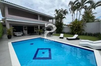 Casa em condomínio fechado com 6 quartos à venda na olícia gaspar pinto (rua 68), --, jardim acapulco, guarujá por r$ 3.300.000