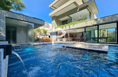 Casa em condomínio fechado com 6 quartos à venda na alameda brava, --, riviera, bertioga por r$ 15.900.000