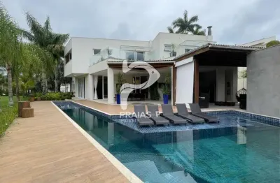 Casa em condomínio fechado com 6 quartos à venda na julieta de azevedo bonavides (rua 27), --, jardim acapulco, guarujá por r$ 14.000.000