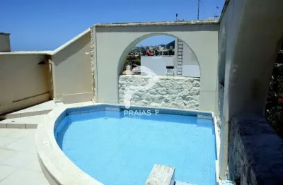 Cobertura com 4 quartos à venda na dr. julio prestes albuquerque, --, enseada, guarujá por r$ 2.100.000