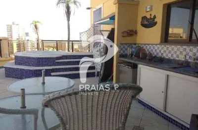 Cobertura com 3 quartos à venda na abdala daiggi, --, enseada, guarujá por r$ 1.100.000
