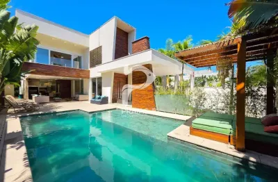 Casa em condomínio fechado com 6 quartos à venda na Alameda Aruba, --, Riviera, Bertioga por R$ 9.200.000