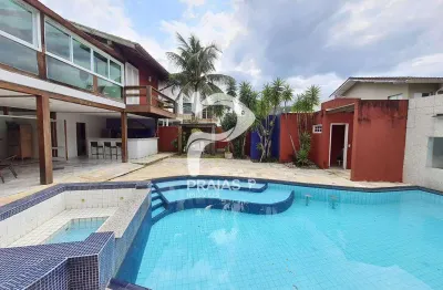 Casa em condomínio fechado com 4 quartos à venda na albino dos santos gandares (av.04), --, jardim acapulco, guarujá por r$ 2.300.000