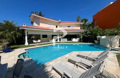 Casa em condomínio fechado com 5 quartos à venda na rua julieta de azevedo bonavides, --, jardim acapulco, guarujá por r$ 4.500.000