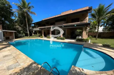 Casa em condomínio fechado com 6 quartos à venda na nicolau vitiello (rua 45), --, jardim acapulco, guarujá por r$ 3.100.000