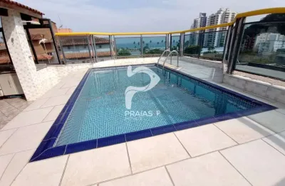 Cobertura com 3 quartos à venda na avenida dom pedro i, --, enseada, guarujá por r$ 950.000