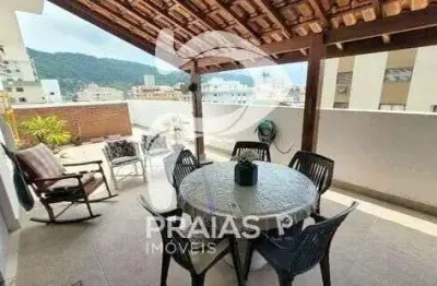 Cobertura com 3 quartos à venda na avenida gérson maturani, --, enseada, guarujá por r$ 440.000