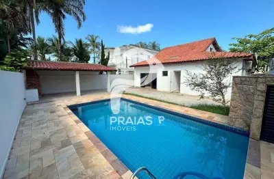 Casa em condomínio fechado com 4 quartos à venda na rua vinte, --, jardim acapulco, guarujá por r$ 1.500.000