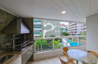 Apartamento com 4 quartos à venda na passeio dos jequitibas, --, riviera, bertioga por r$ 3.950.000