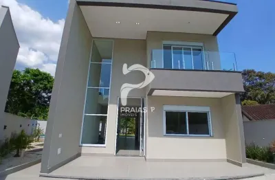 Casa em condomínio fechado com 3 quartos à venda na rua sh, --, guaratuba, bertioga por r$ 1.550.000