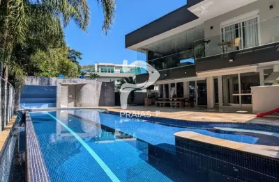 Casa em condomínio fechado com 6 quartos à venda na alameda canavieira, --, riviera, bertioga por r$ 7.500.000