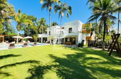 Casa em condomínio fechado com 5 quartos à venda na passeio da floresta, --, riviera, bertioga por r$ 18.000.000