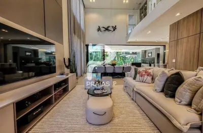 Casa em condomínio fechado com 5 quartos à venda na alameda mindoro, --, riviera, bertioga por r$ 8.500.000