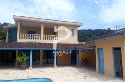 Casa com 5 quartos à venda na das marimbas, --, balneário praia do pernambuco, guarujá por r$ 1.200.000