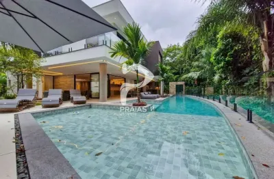 Casa em condomínio fechado com 7 quartos à venda na alameda palawan, --, riviera, bertioga por r$ 14.000.000