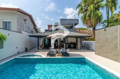 Casa em condomínio fechado com 4 quartos à venda na alameda do bonfim, --, riviera, bertioga por r$ 5.790.000
