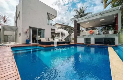 Casa em condomínio fechado com 5 quartos à venda na passeio da floresta, --, riviera, bertioga por r$ 6.800.000