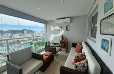 Apartamento com 3 quartos à venda na gervásio bonavides, --, jardim astúrias, guarujá por r$ 1.250.000