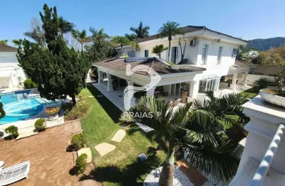 Casa em condomínio fechado com 6 quartos à venda na kensei tamayose (av.01), --, jardim acapulco, guarujá por r$ 13.000.000