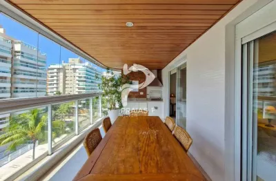 Apartamento com 3 quartos à venda na alameda do monjoleiro, --, riviera, bertioga por r$ 3.550.000