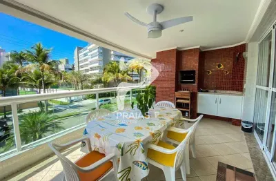 Apartamento com 3 quartos à venda na alameda do remo, --, riviera, bertioga por r$ 3.900.000
