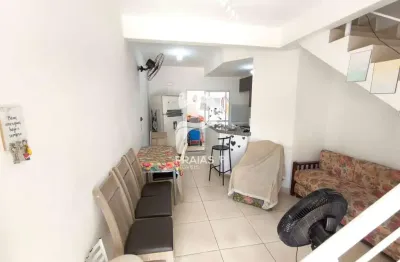 Casa em condomínio fechado com 2 quartos à venda na nelly gomes ayres, --, enseada, guarujá por r$ 450.000
