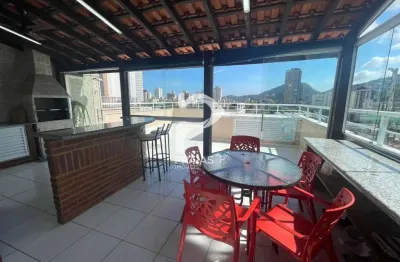 Cobertura com 3 quartos à venda na avenida dom pedro i, --, enseada, guarujá por r$ 640.000