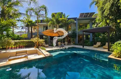 Casa em condomínio fechado com 7 quartos à venda na alameda bravo, --, riviera, bertioga por r$ 15.000.000