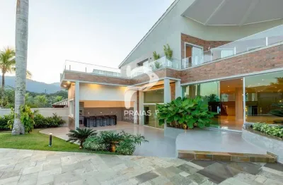 Casa em condomínio fechado com 7 quartos à venda na trinta e oito (rua 38), --, jardim acapulco, guarujá por r$ 3.900.000