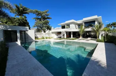Casa em condomínio fechado com 7 quartos à venda na alvaro jose rodrigues valente (av. 08), --, jardim acapulco, guarujá por r$ 10.000.000