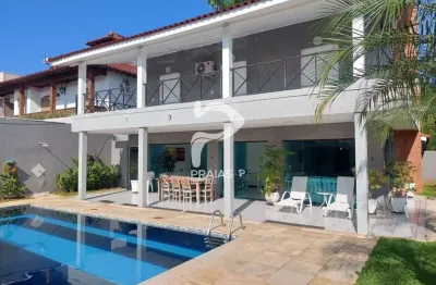 Casa em condomínio fechado com 5 quartos à venda na milton mussa gaze (av. 09), --, jardim acapulco, guarujá por r$ 2.200.000