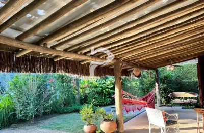 Casa em condomínio fechado com 3 quartos à venda na rua 4, --, balneário praia do pernambuco, guarujá por r$ 950.000