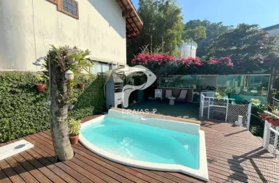 Casa em condomínio fechado com 4 quartos à venda na avenida gérson maturani, --, enseada, guarujá por r$ 1.500.000