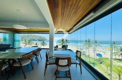 Apartamento com 5 quartos à venda na largo do maracai, --, riviera, bertioga por r$ 17.500.000