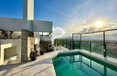 Cobertura com 4 quartos à venda na alameda das conchas, --, riviera, bertioga por r$ 3.500.000