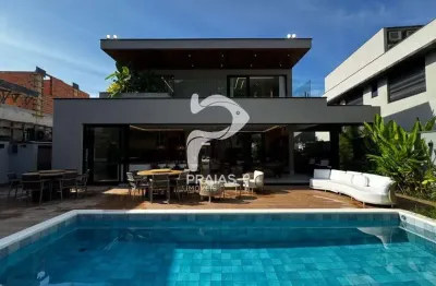 Casa em condomínio fechado com 5 quartos à venda na alameda panay, --, riviera, bertioga por r$ 22.500.000