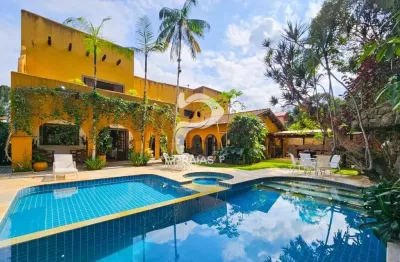 Casa em condomínio fechado com 5 quartos à venda na alameda do mafim, --, riviera, bertioga por r$ 7.500.000