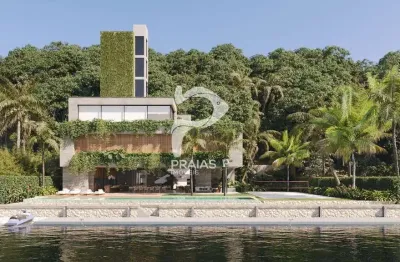 Casa em condomínio fechado com 5 quartos à venda na 2, --, marina guarujá, guarujá por r$ 22.500.000