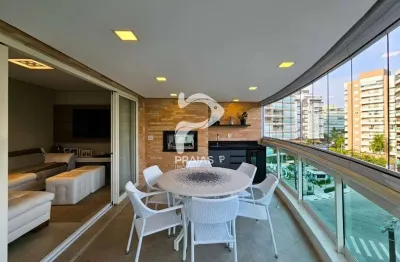 Apartamento com 3 quartos à venda na largo maracaí, --, riviera, bertioga por r$ 5.500.000