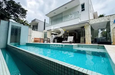 Casa em condomínio fechado com 6 quartos à venda na passeio das araucarias, --, riviera, bertioga por r$ 9.800.000
