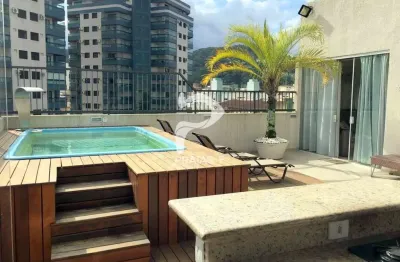 Cobertura com 2 quartos à venda na da saudade, --, enseada, guarujá por r$ 650.000