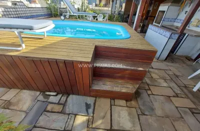 Cobertura com 3 quartos à venda na dr. fernando nascimento, --, enseada, guarujá por r$ 429.000
