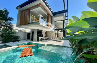 Casa em condomínio fechado com 5 quartos à venda na alameda do planalto, --, riviera, bertioga por r$ 8.900.000